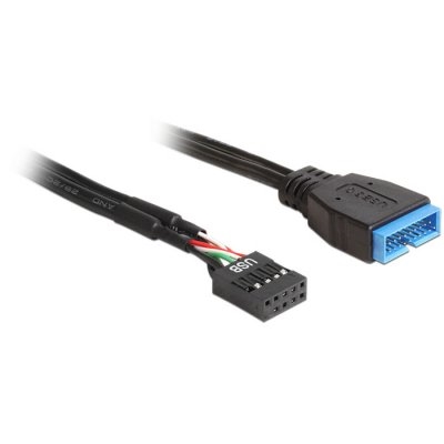DELOCK Cable USB 2.0 hembra > USB 3.0 macho