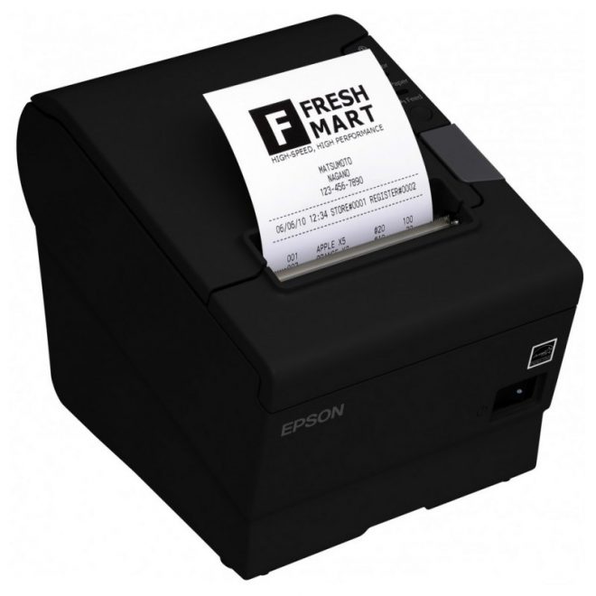 Epson Impresora Tickets TM-T88V LPT+Usb Negra
