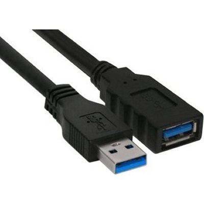 CABLE USB 3.0 TIPO A M/H  2M