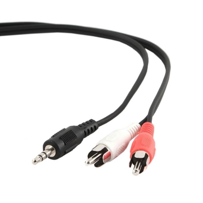 Gembird Cable Audio 3.5mm(M) a 2 RCA(M) 0.2 Mts