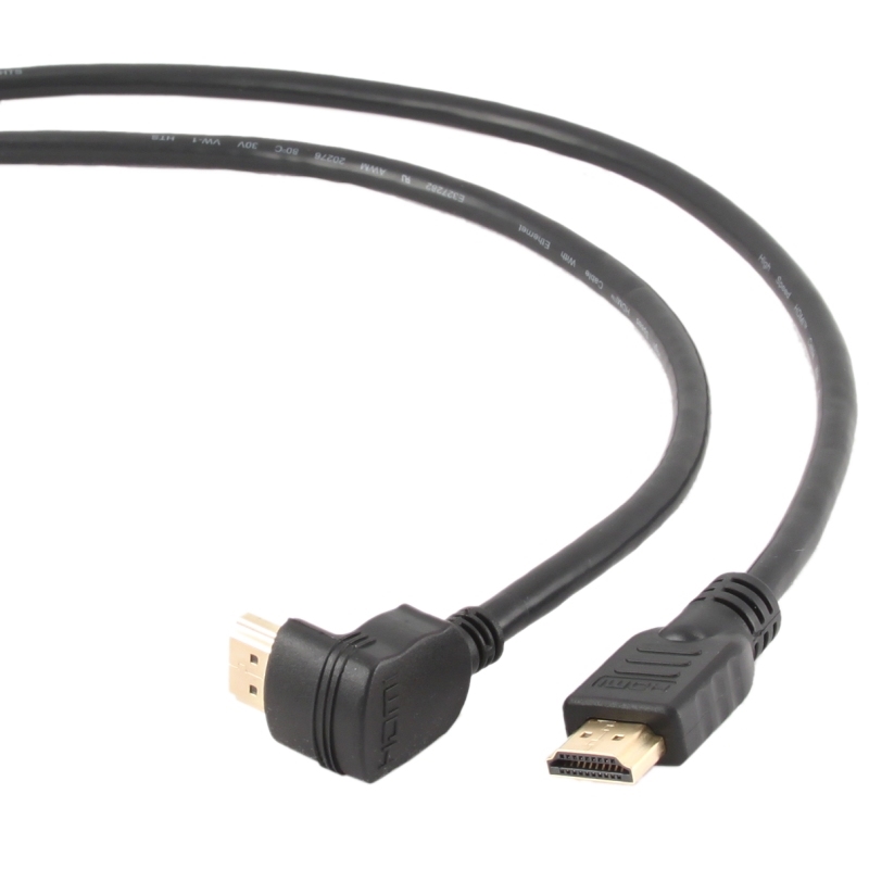 Gembird Cable Conexión HDMI V1.4 90º 19 PIN 1