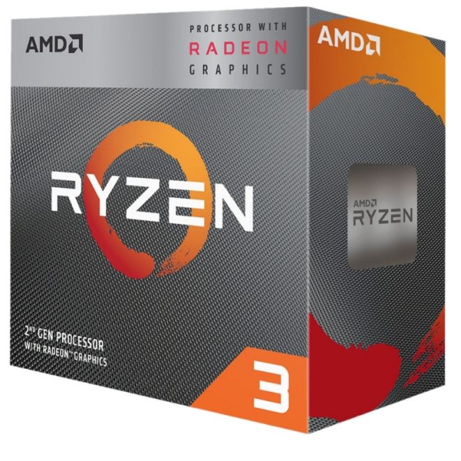 AMD RYZEN 3 3200G 3.6GHz 6MB 4 CORE  AM4 BOX