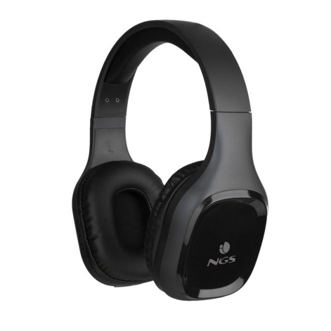 NGS Auriculares inalámbricos BT Negro