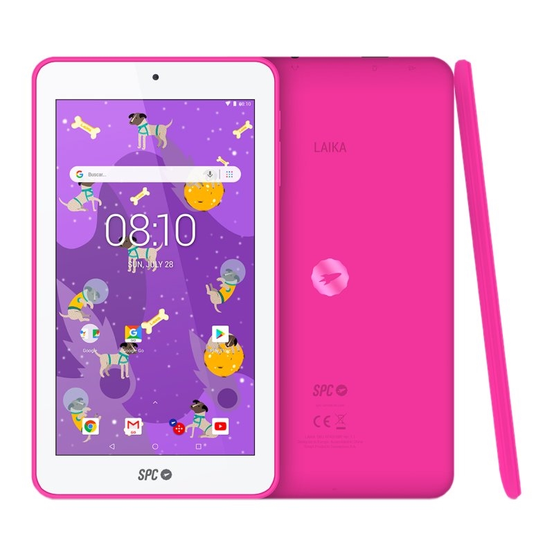 SPC Tablet 7" QC Laika 1GB RAM 8GB Interna Rosa