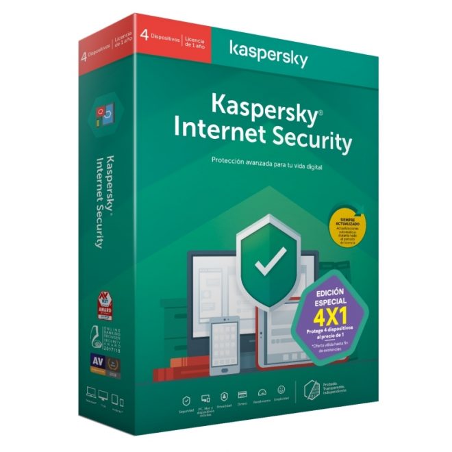 Kaspersky Internet Security MD 2020 4L/1A
