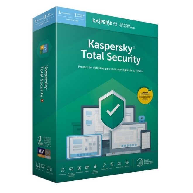 Kaspersky Total Security MD 2020 1L/1A