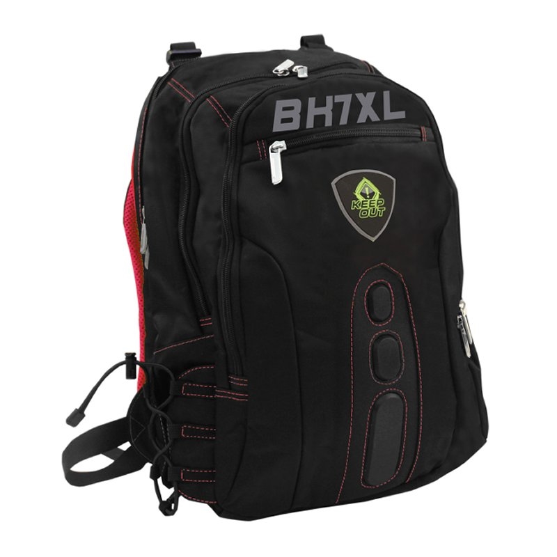 Keep Out  BK7RXL  Mochila 17" Gaming Red