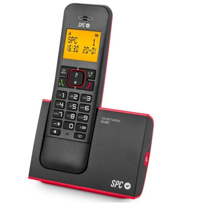 SPC 7290R Telefono DECT BLADE AG50 Rojo