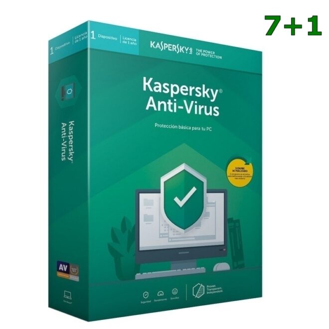 Kaspersky Antivirus 2020 1L/1A PROMO 7+1