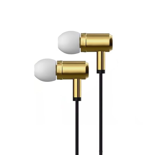 X-One AMI1000G Auriculares In-Ear +mic metal Oro